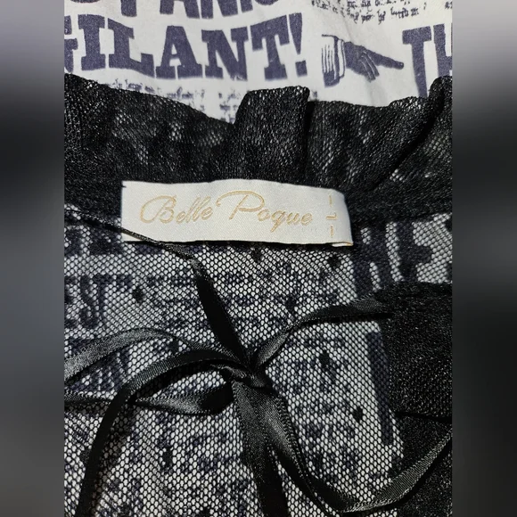 Gothic Hot Topic Blouse - Picture 2 of 3